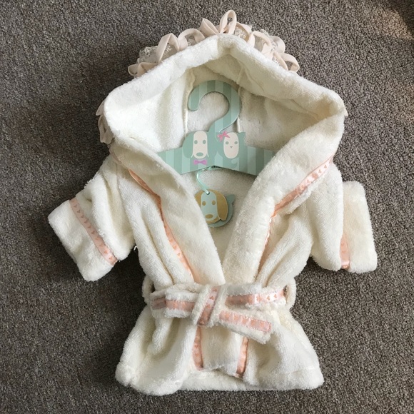 NWT Dog clothes Moshiqa Principessa Dog Bathrobe - Picture 6 of 8